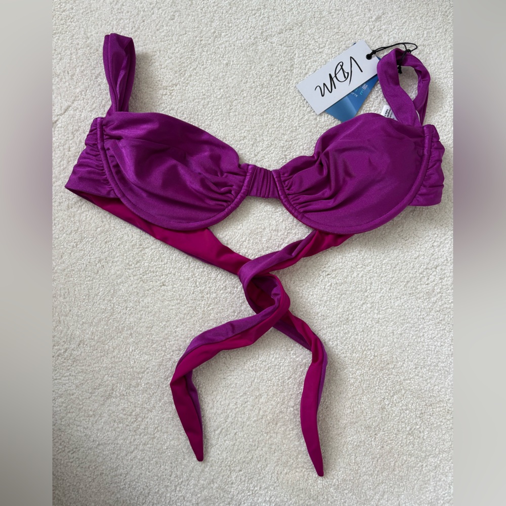 VDM the label REVOLVE Purple Bikini underwire Margot Top